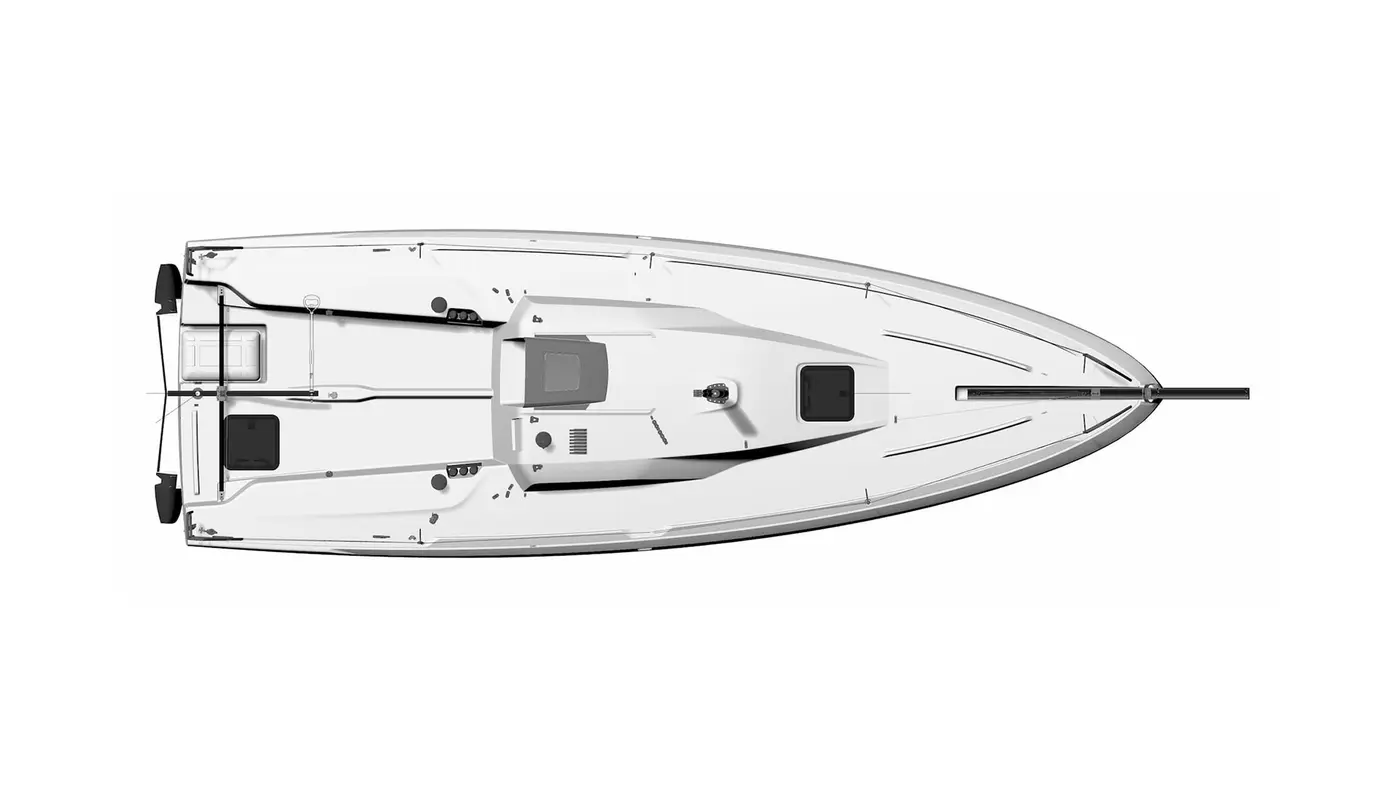 A Recyclable Production Model Sailboat