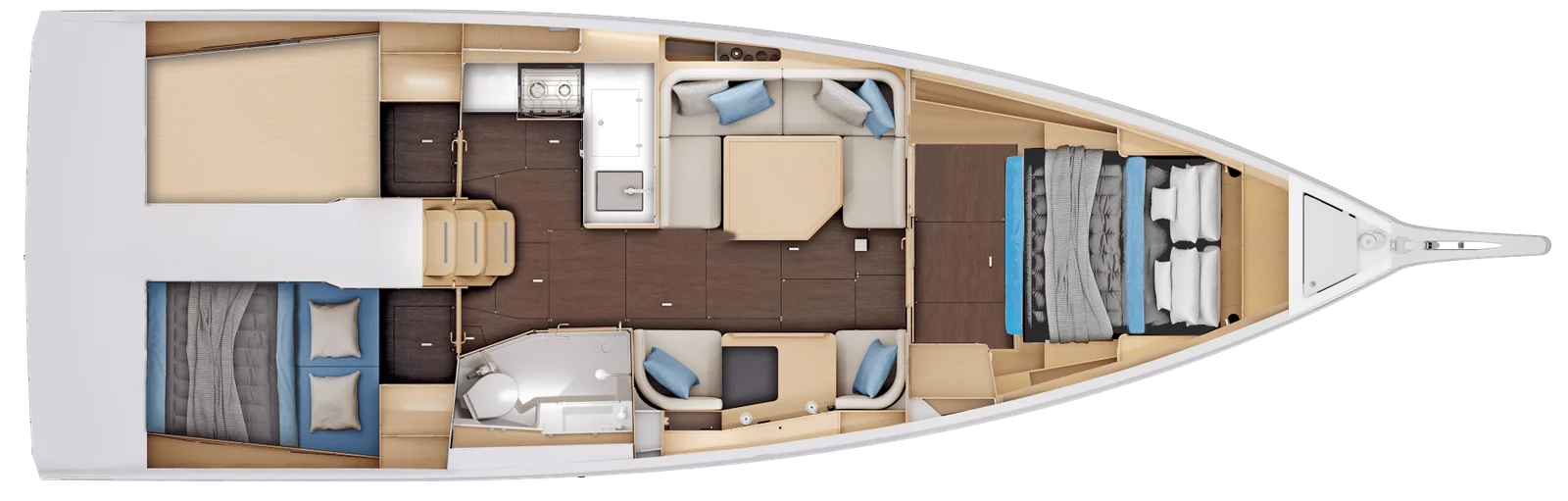 Sun Odyssey 415 │ Sun Odyssey of 12m │ Boat Sailboat Jeanneau 30976
