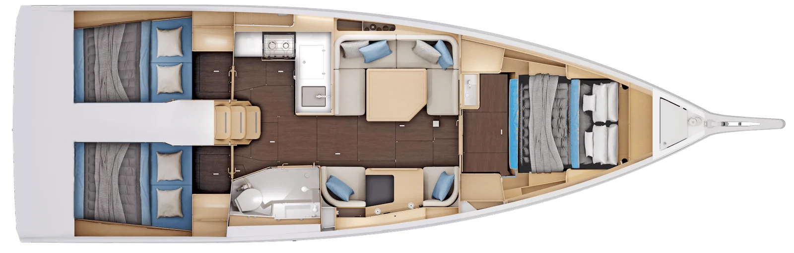 Sun Odyssey 415 │ Sun Odyssey of 12m │ Boat Sailboat Jeanneau 30977