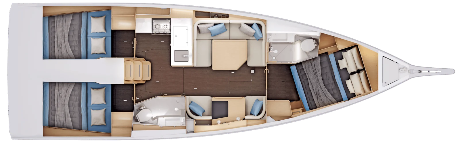 Sun Odyssey 415 │ Sun Odyssey of 12m │ Boat Sailboat Jeanneau 30978